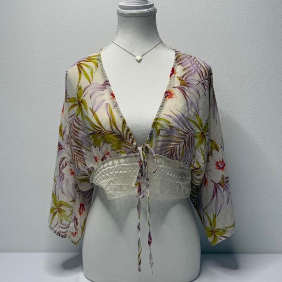 Timing Tops - Timing Size XS Perfect For Summer Layering Top Would Be Cute For Pool,Beach
